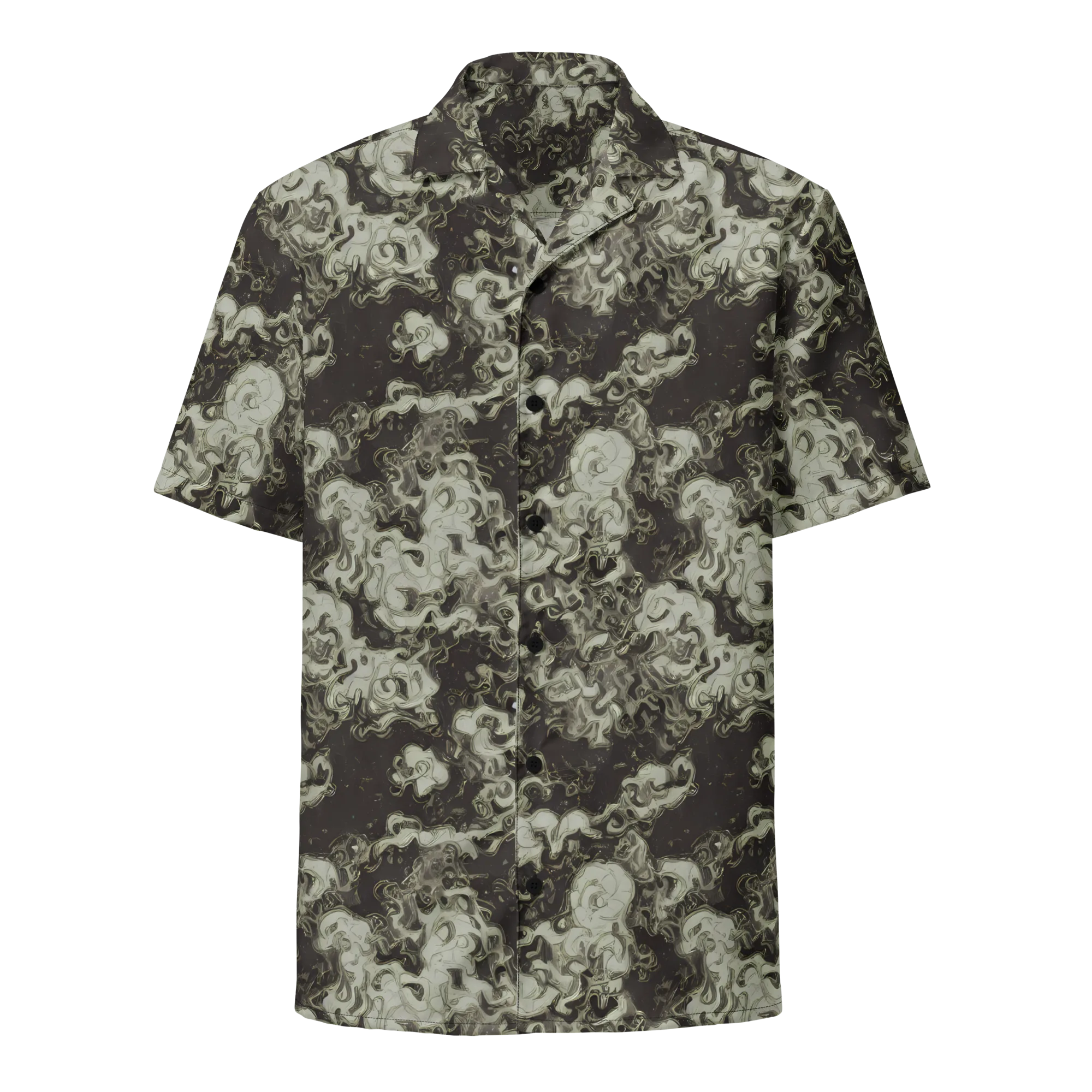 Eclipse Swirl on Button Shirt — Front