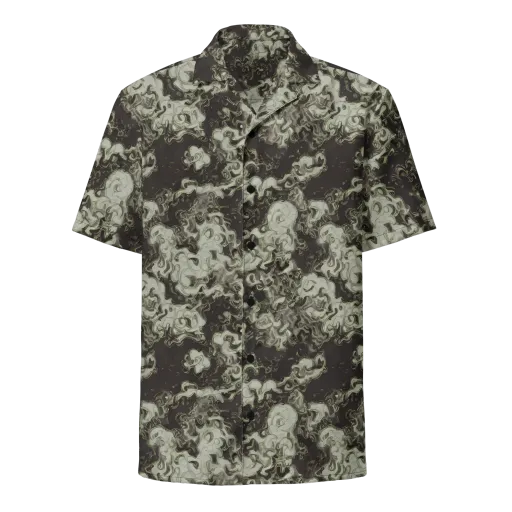 Eclipse Swirl on a Button Shirt