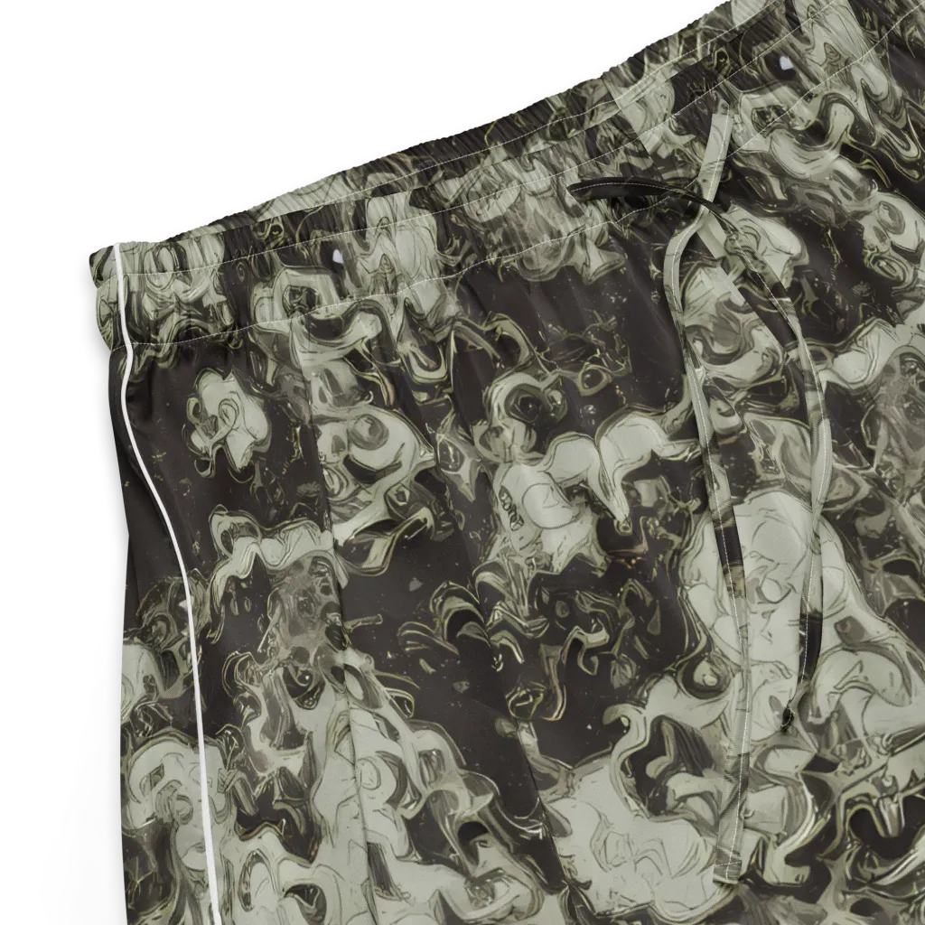 Eclipse Swirl on Women's Pajama Shorts — Product details