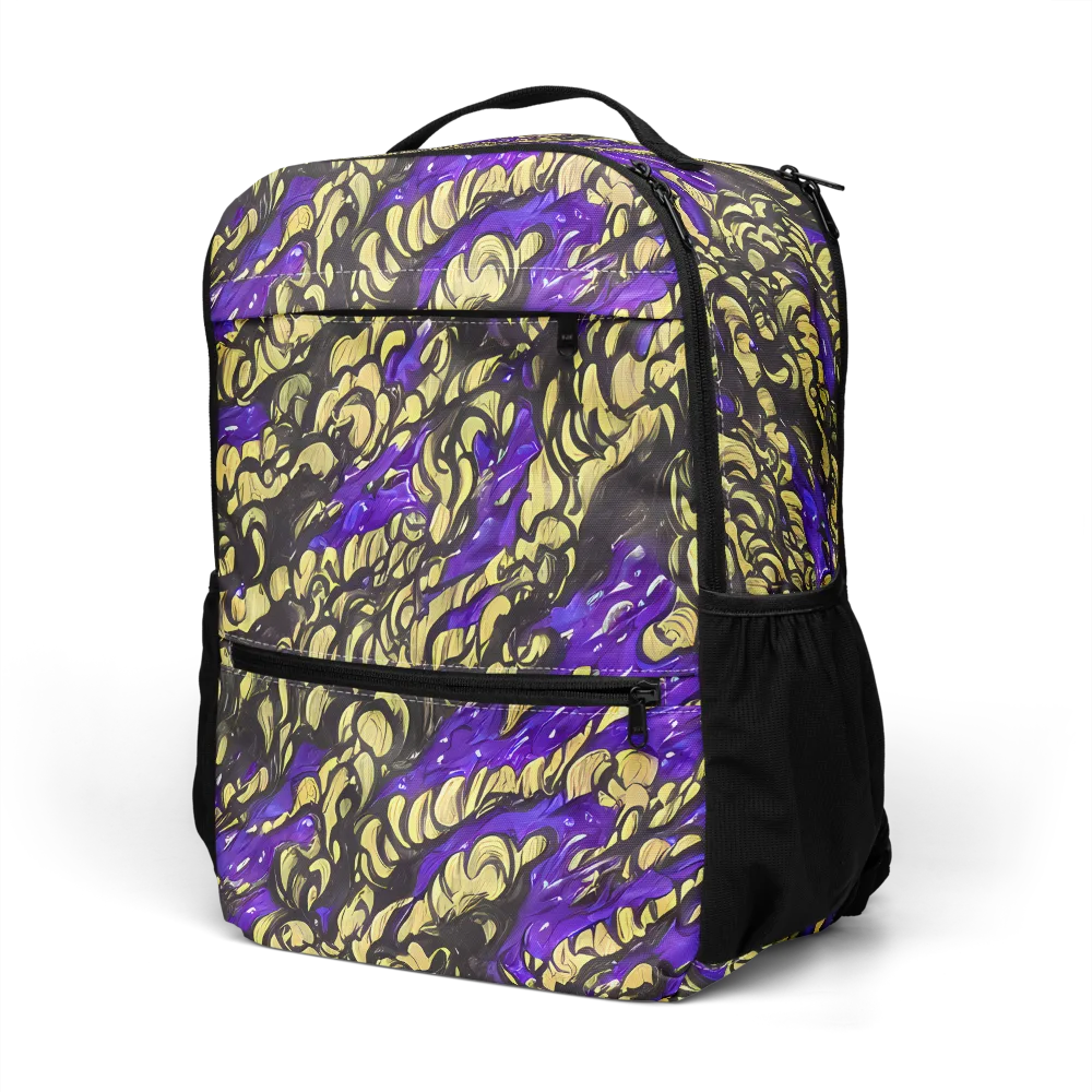 Violet Alchemy on Utility Backpack — Left Front