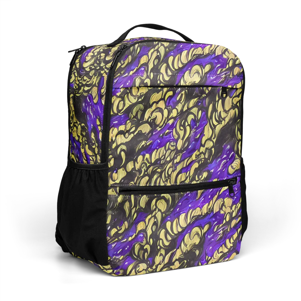 Violet Alchemy on Utility Backpack — Right Front