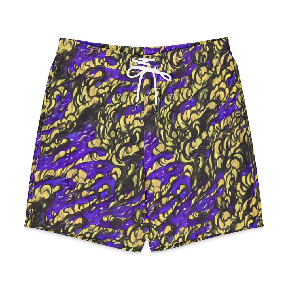 Violet Alchemy on Men's Board Shorts — Front