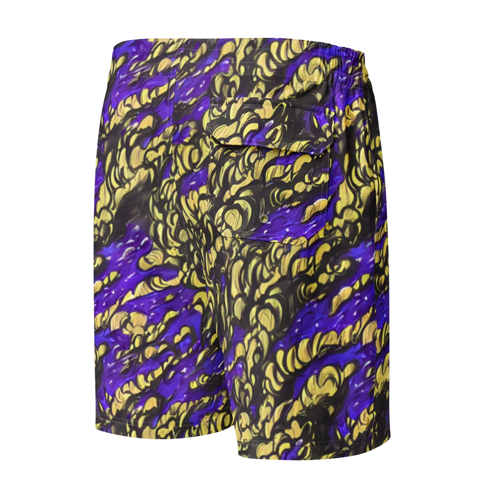Violet Alchemy on Men's Board Shorts — Back