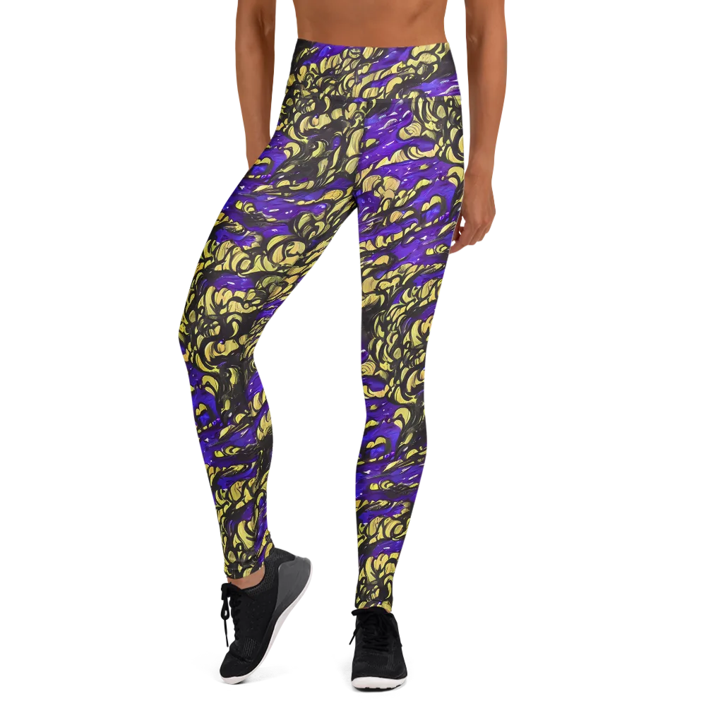 Violet Alchemy on Yoga Leggings — Front