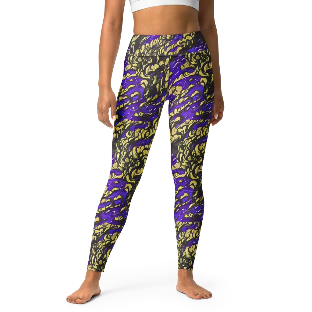 Violet Alchemy on Yoga Leggings — Front