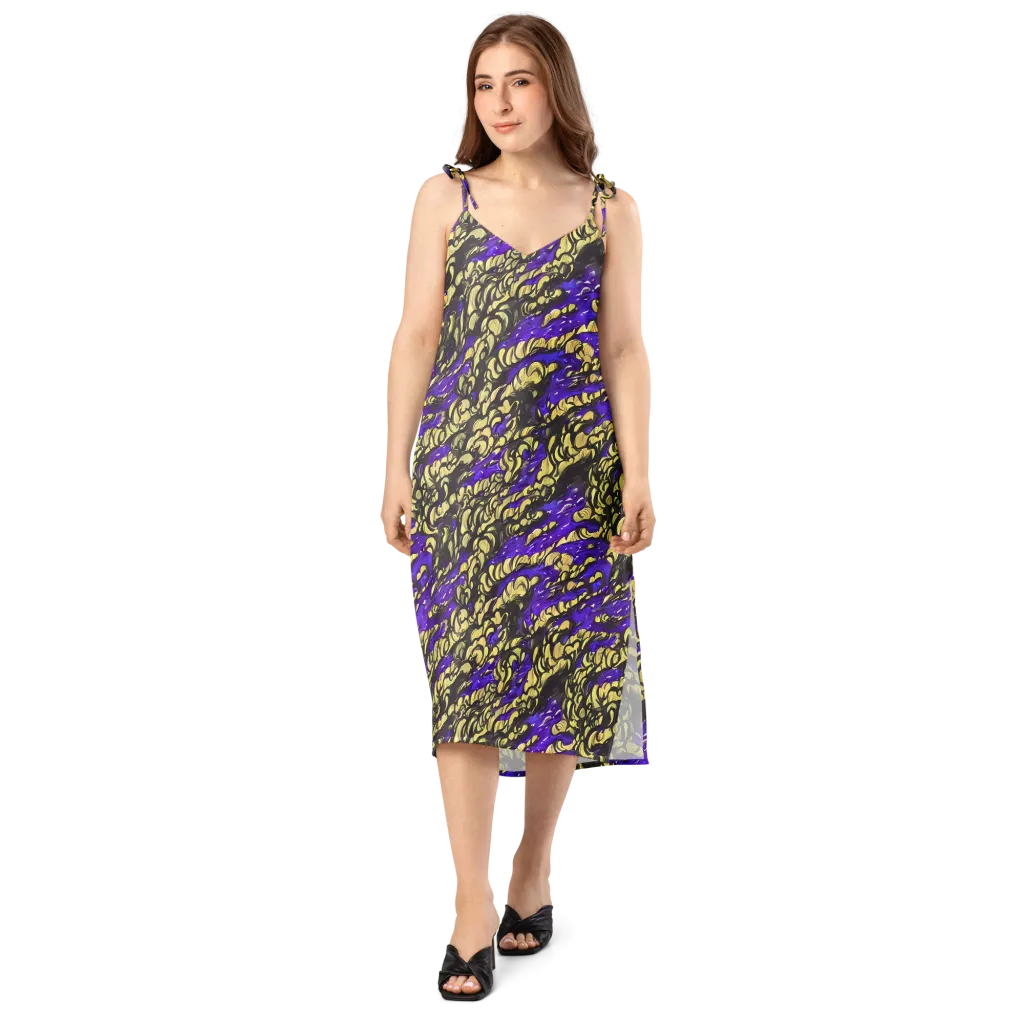 Violet Alchemy on Slip Dress — Front