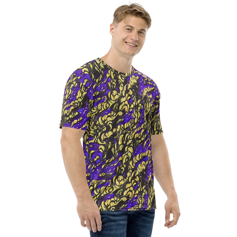 Violet Alchemy on Men's Crew Neck T-Shirt — Right