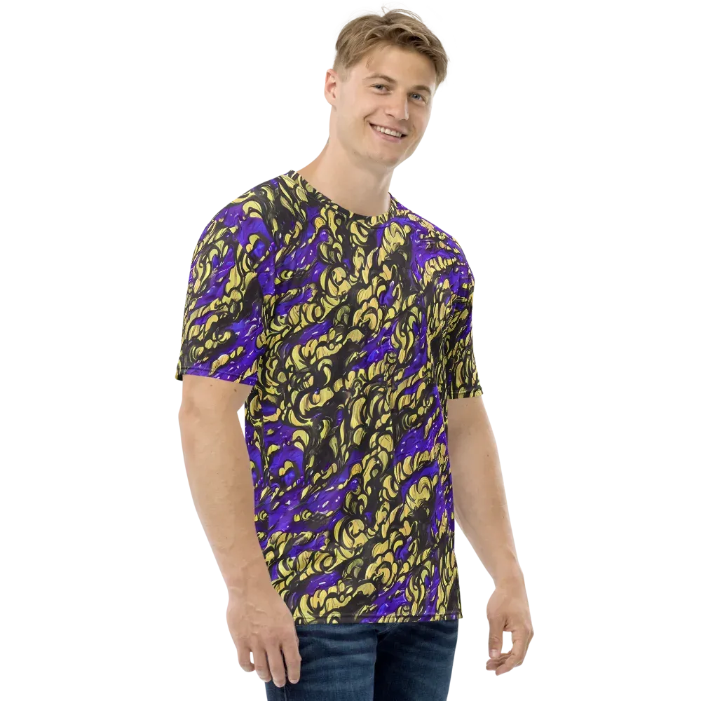 Violet Alchemy on Men's Crew Neck T-Shirt — Right