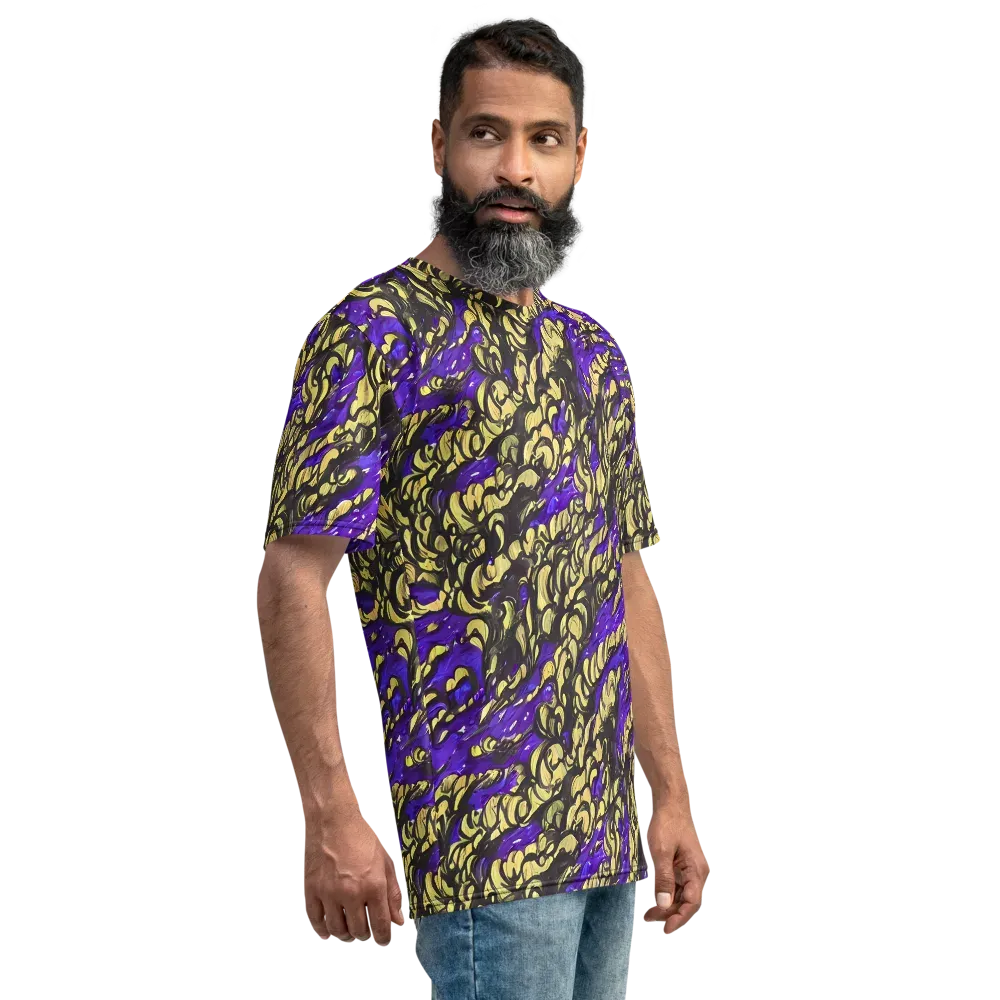 Violet Alchemy on Men's Crew Neck T-Shirt — Right