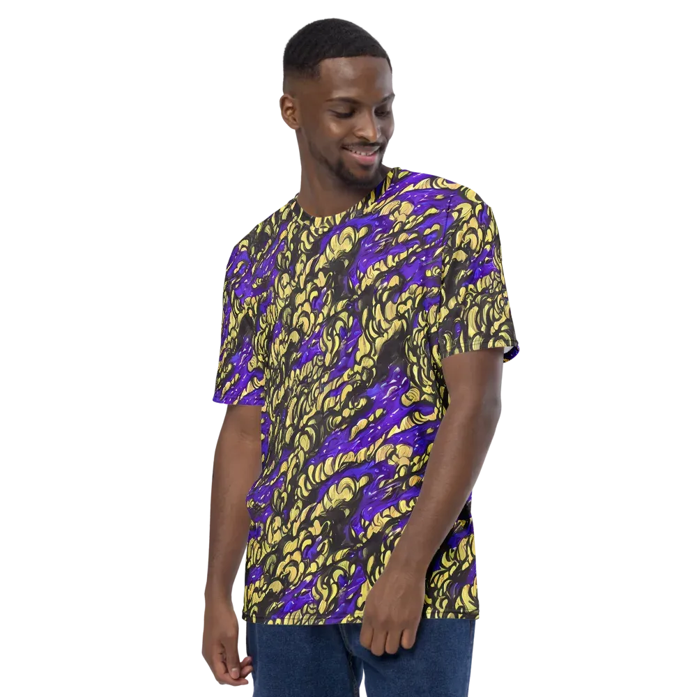 Violet Alchemy on Men's Crew Neck T-Shirt — Left