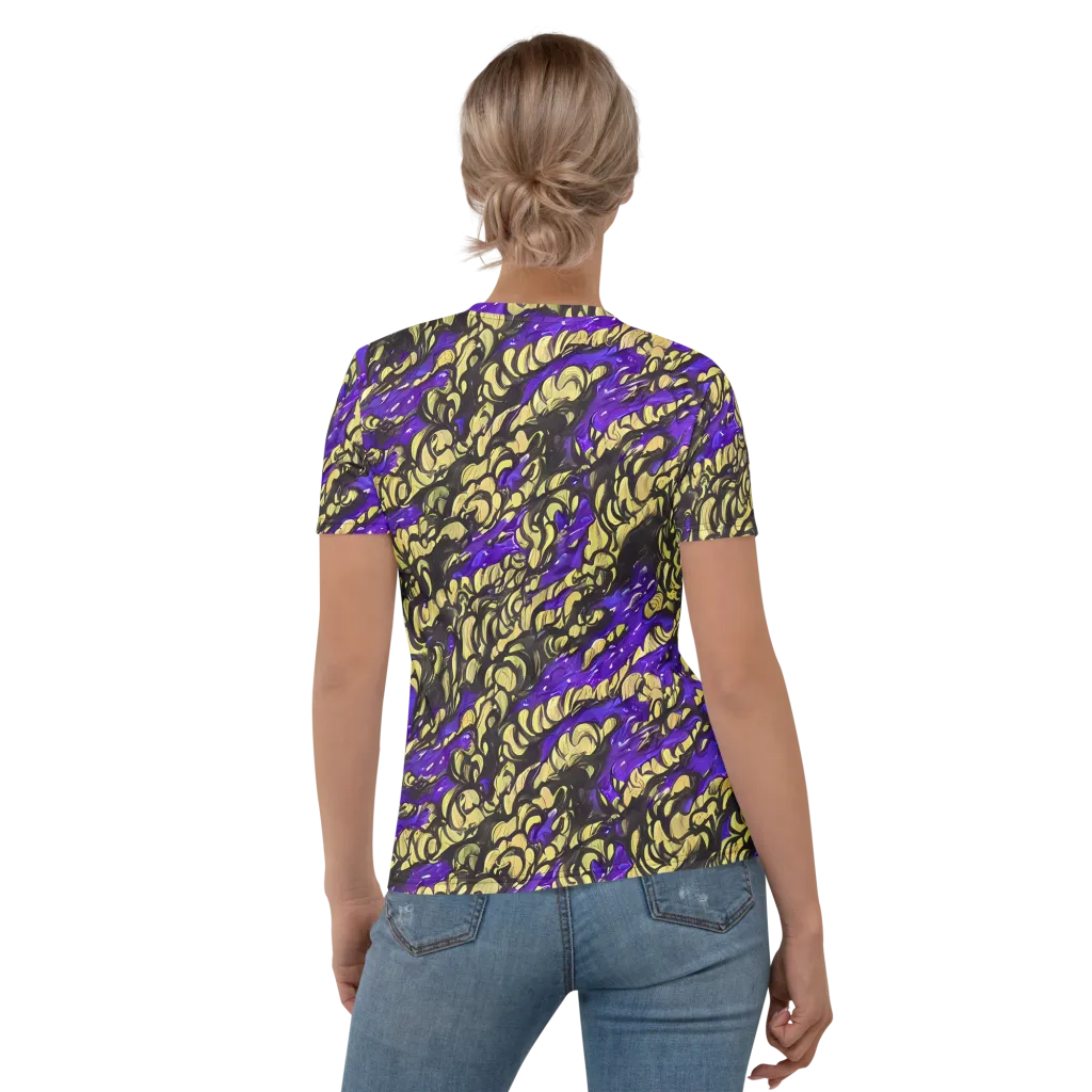 Violet Alchemy on Women's Crew Neck T-Shirt — Back