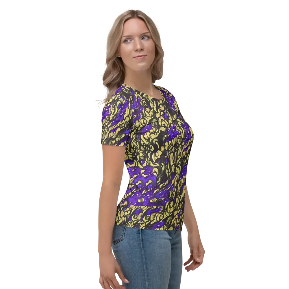 Violet Alchemy on Women's Crew Neck T-Shirt — Right