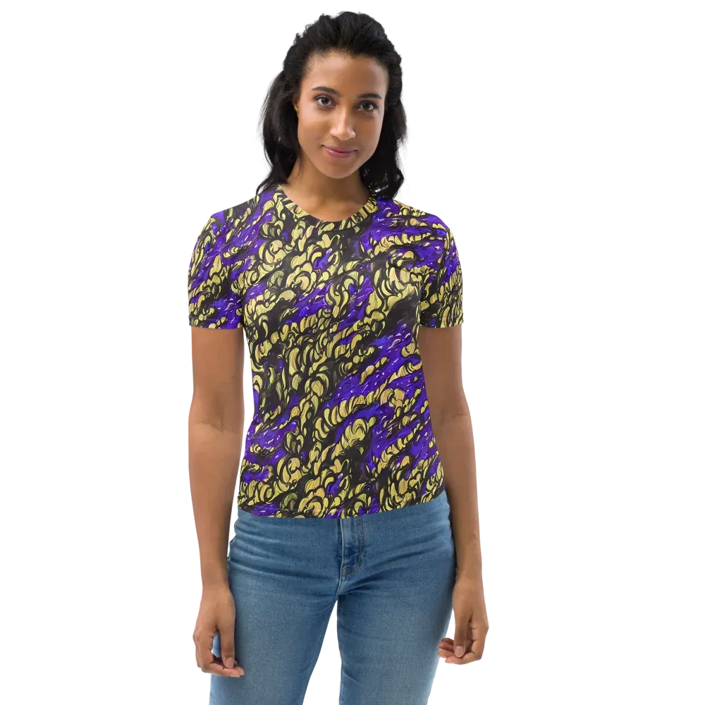 Violet Alchemy on Women's Crew Neck T-Shirt — Front