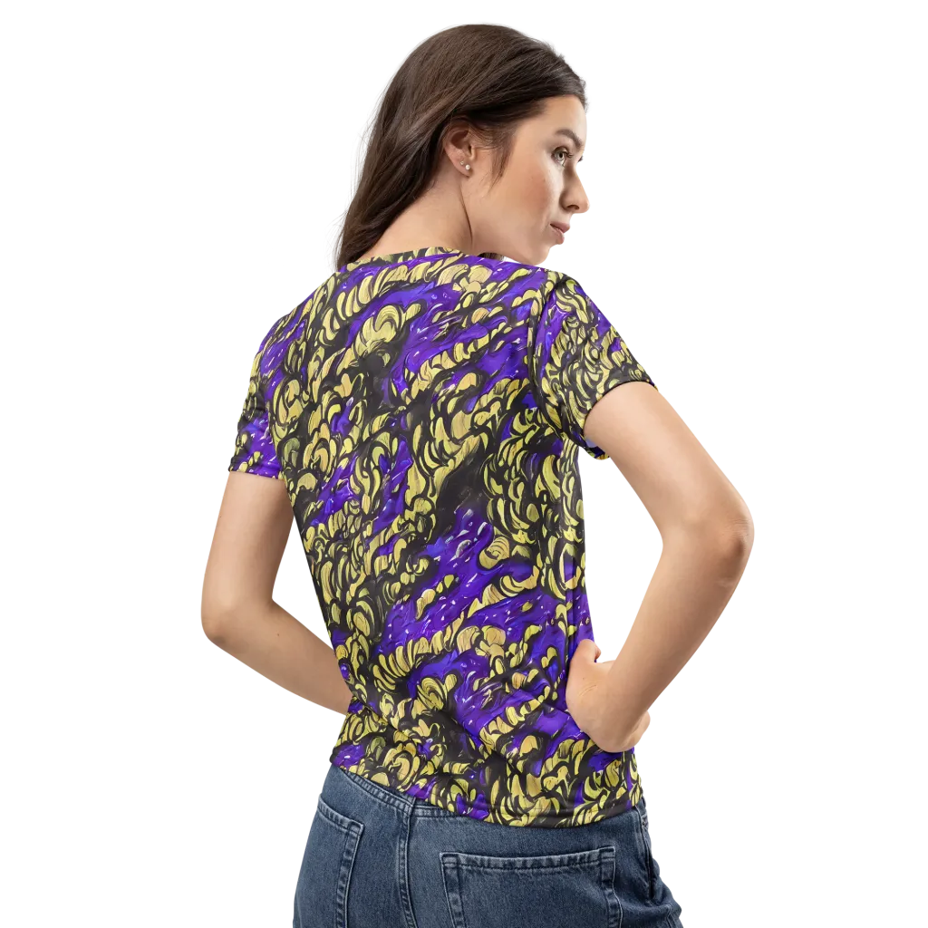 Violet Alchemy on Women's Crew Neck T-Shirt — Back