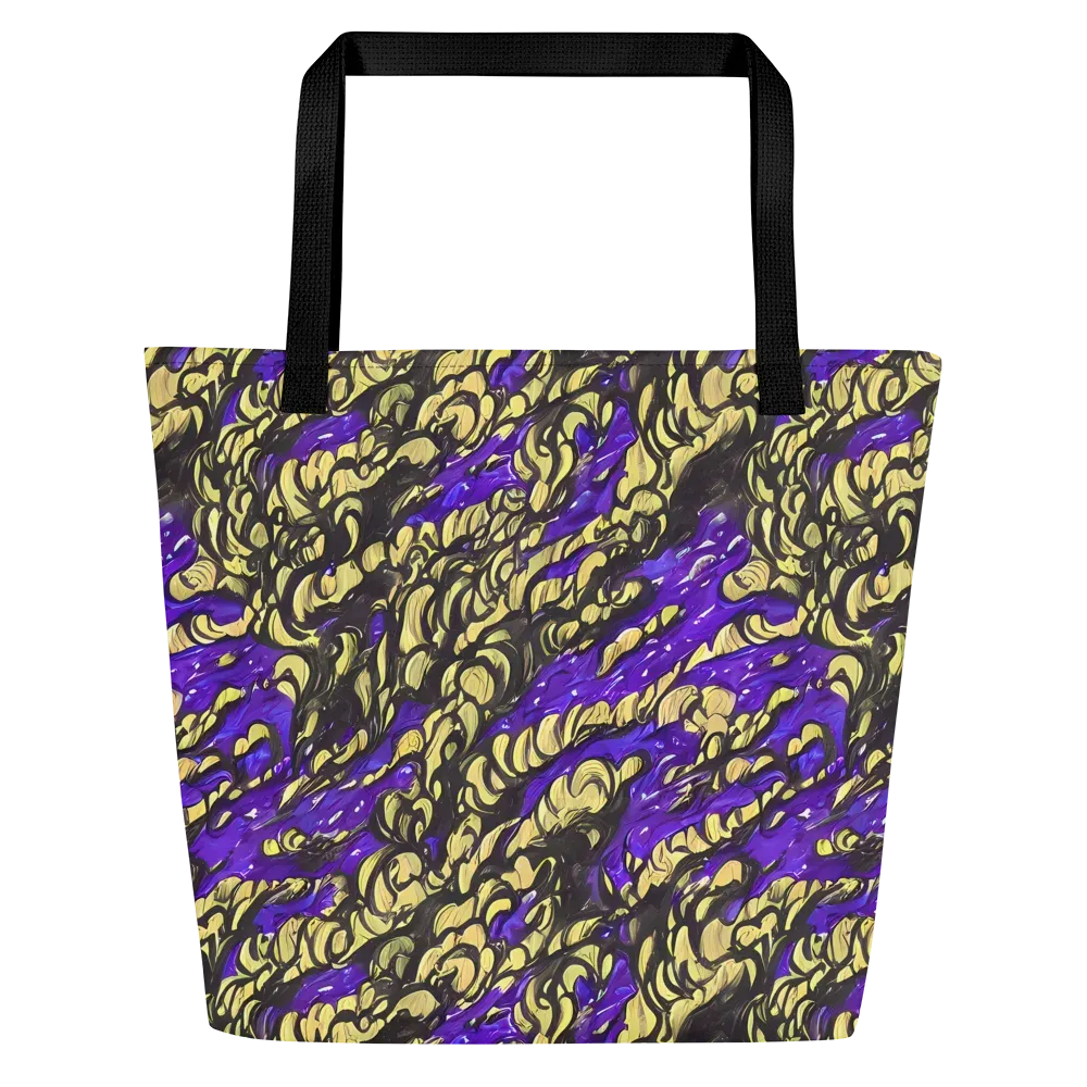 Violet Alchemy on Large Tote Bag W/ Pocket — Front