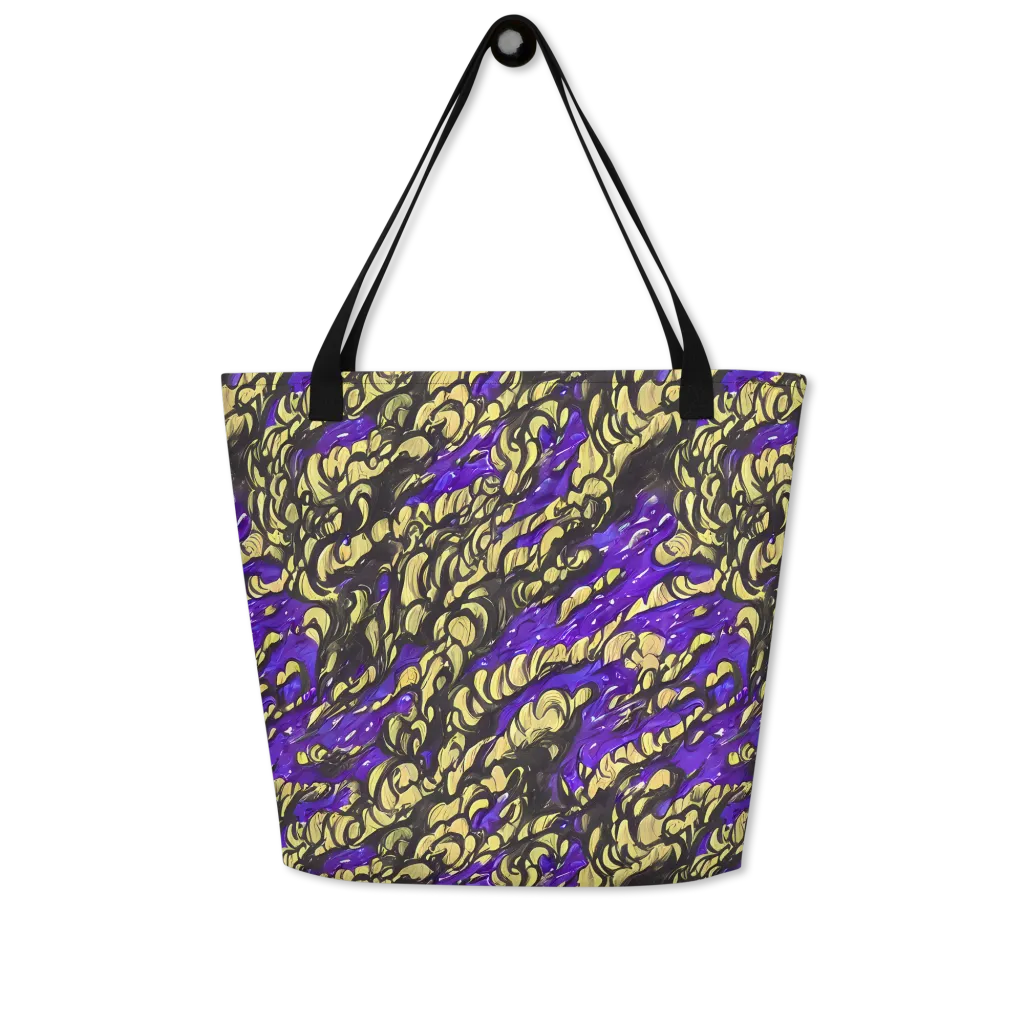 Violet Alchemy on Large Tote Bag W/ Pocket — Front