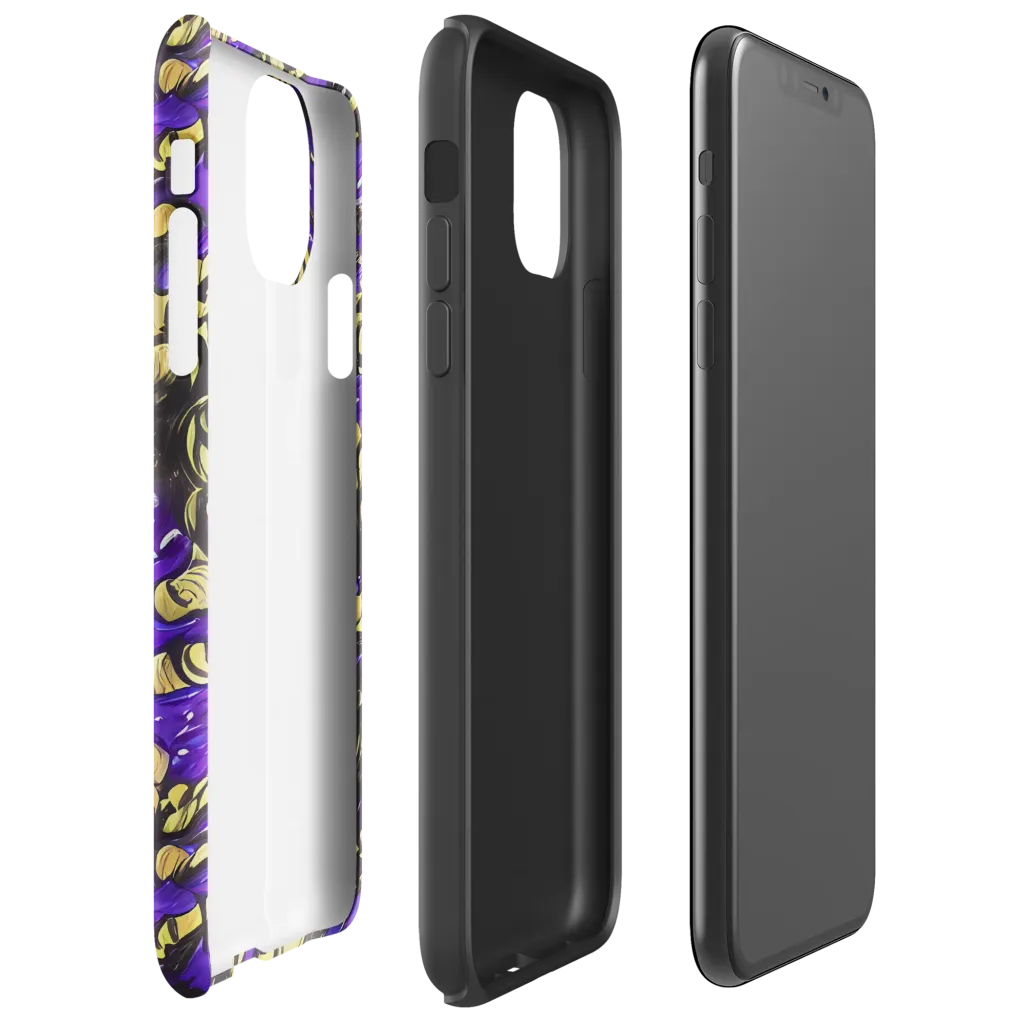 Violet Alchemy on Tough Case for iPhone® — Right