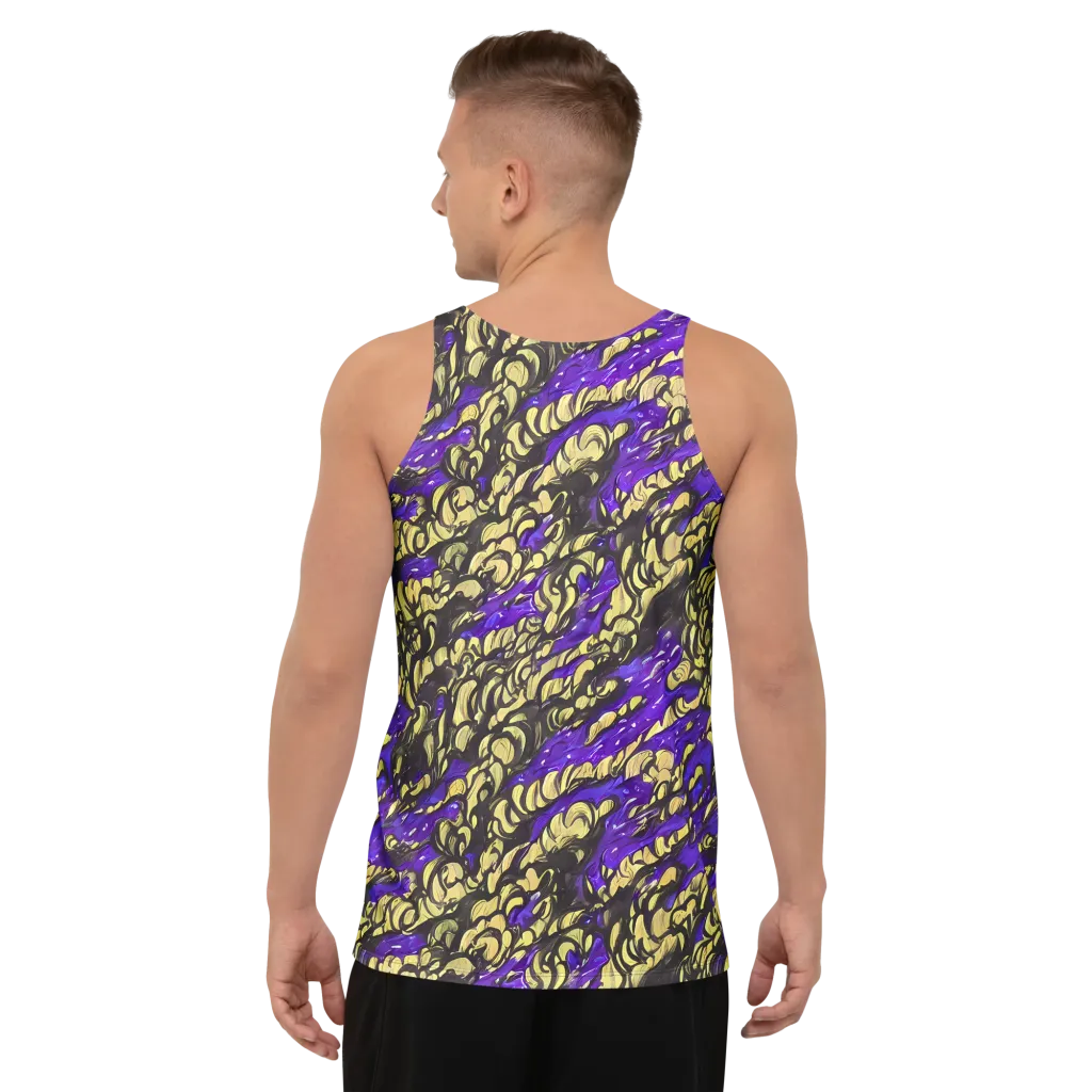Violet Alchemy on Men's Tank Top — Back