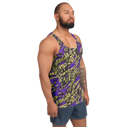 Violet Alchemy on a Men's Tank Top