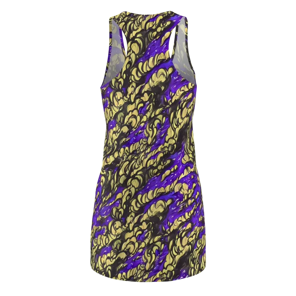 Violet Alchemy on Racerback Dress — Back