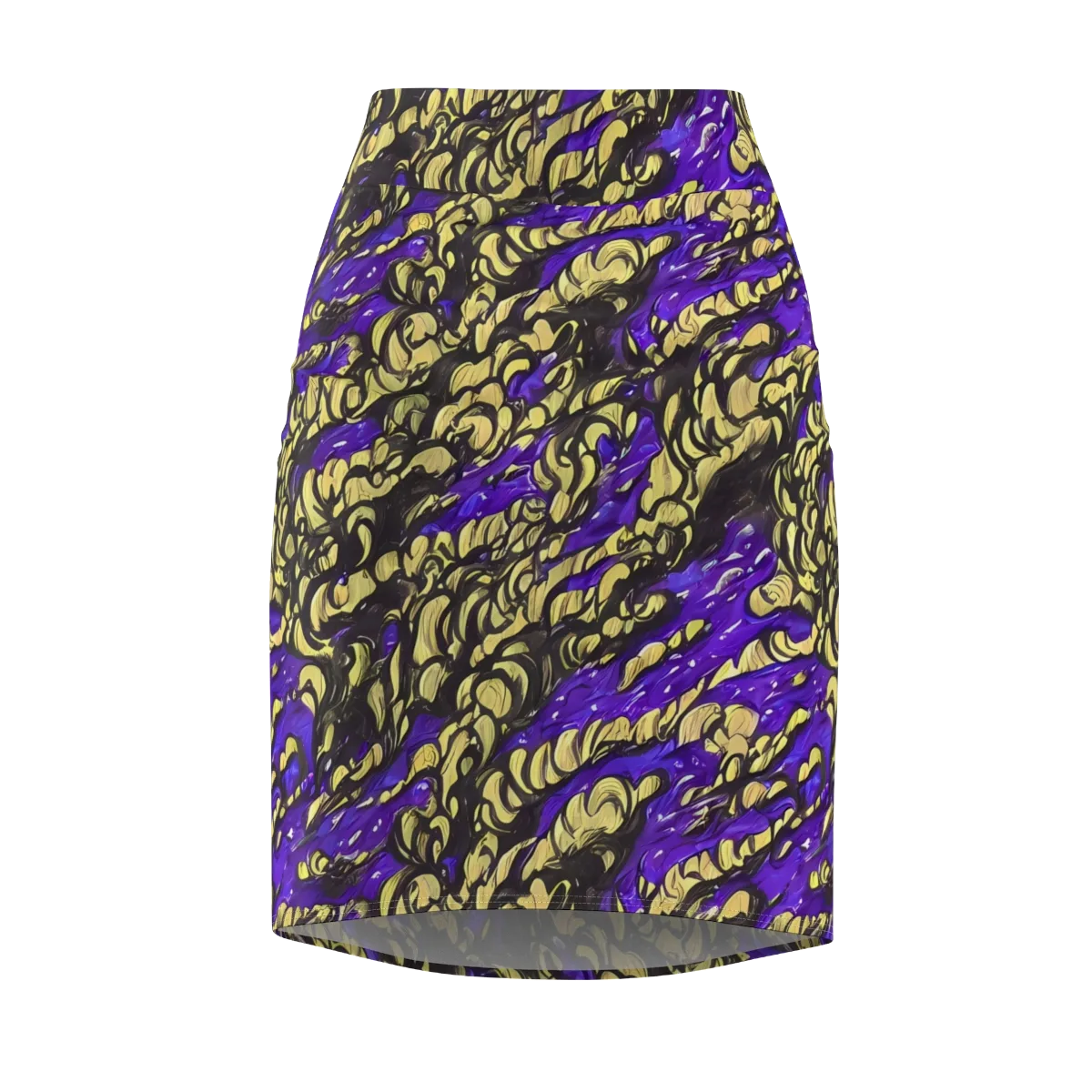 Violet Alchemy on Pencil Skirt — Front