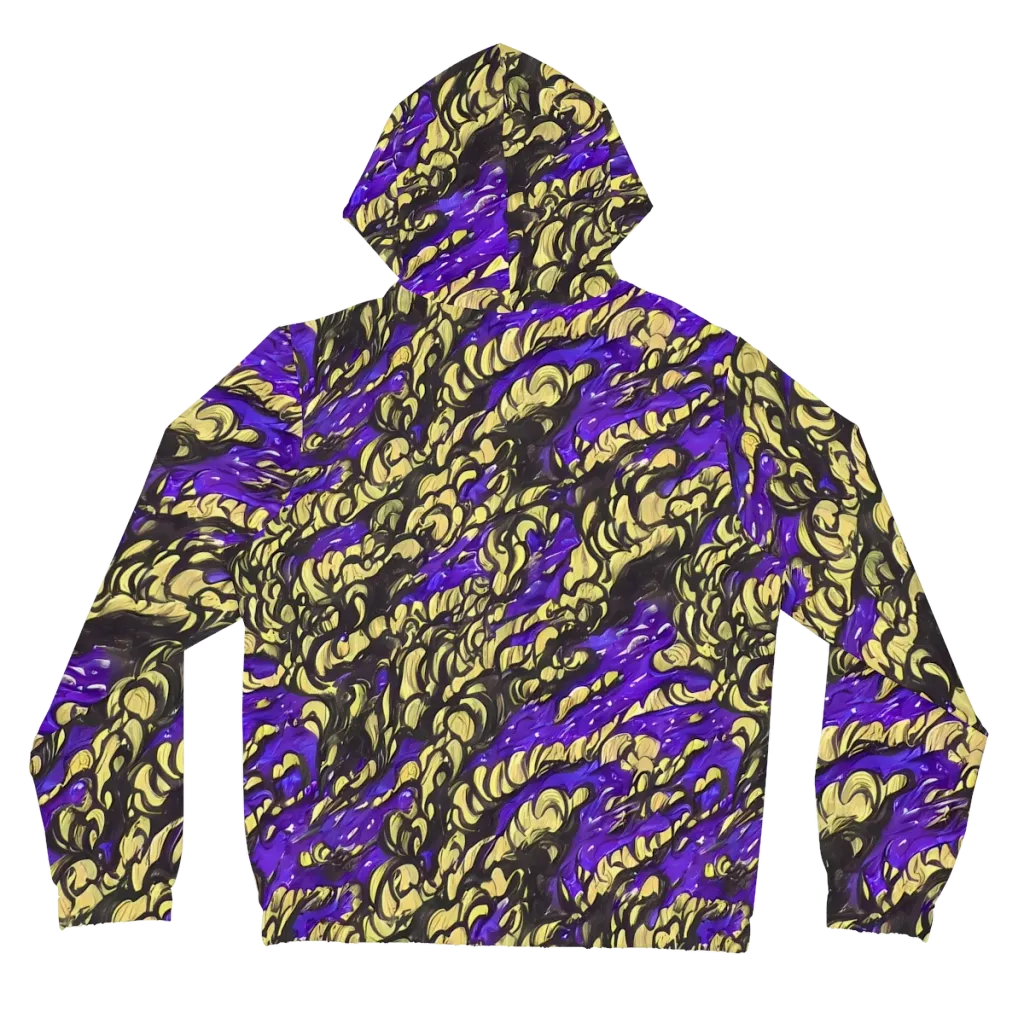 Violet Alchemy on Women's Full-Zip Hoodie — Back