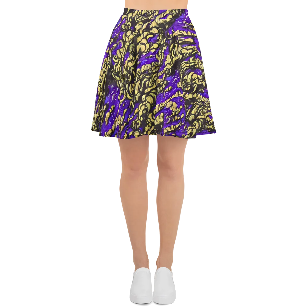 Violet Alchemy on Skater Skirt — Front