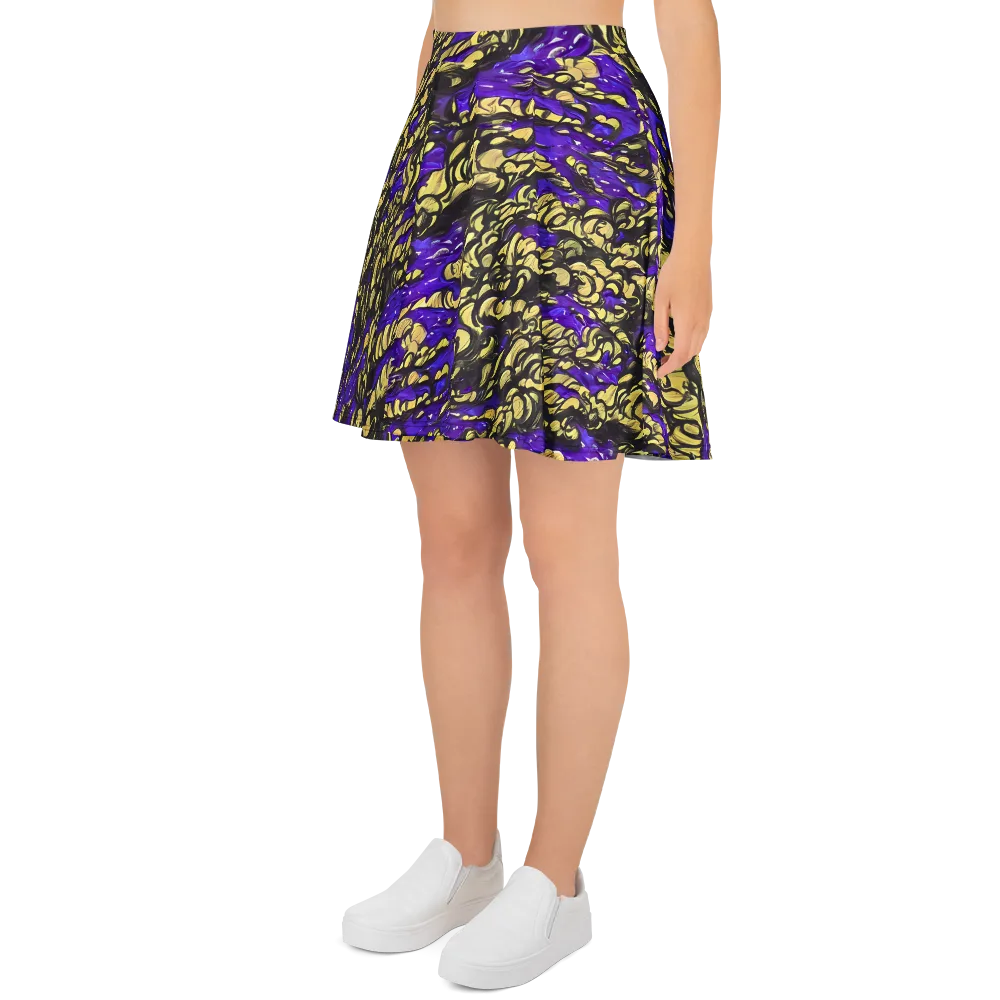 Violet Alchemy on Skater Skirt — Left