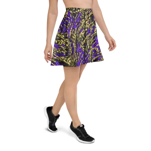 Violet Alchemy on a Skater Skirt