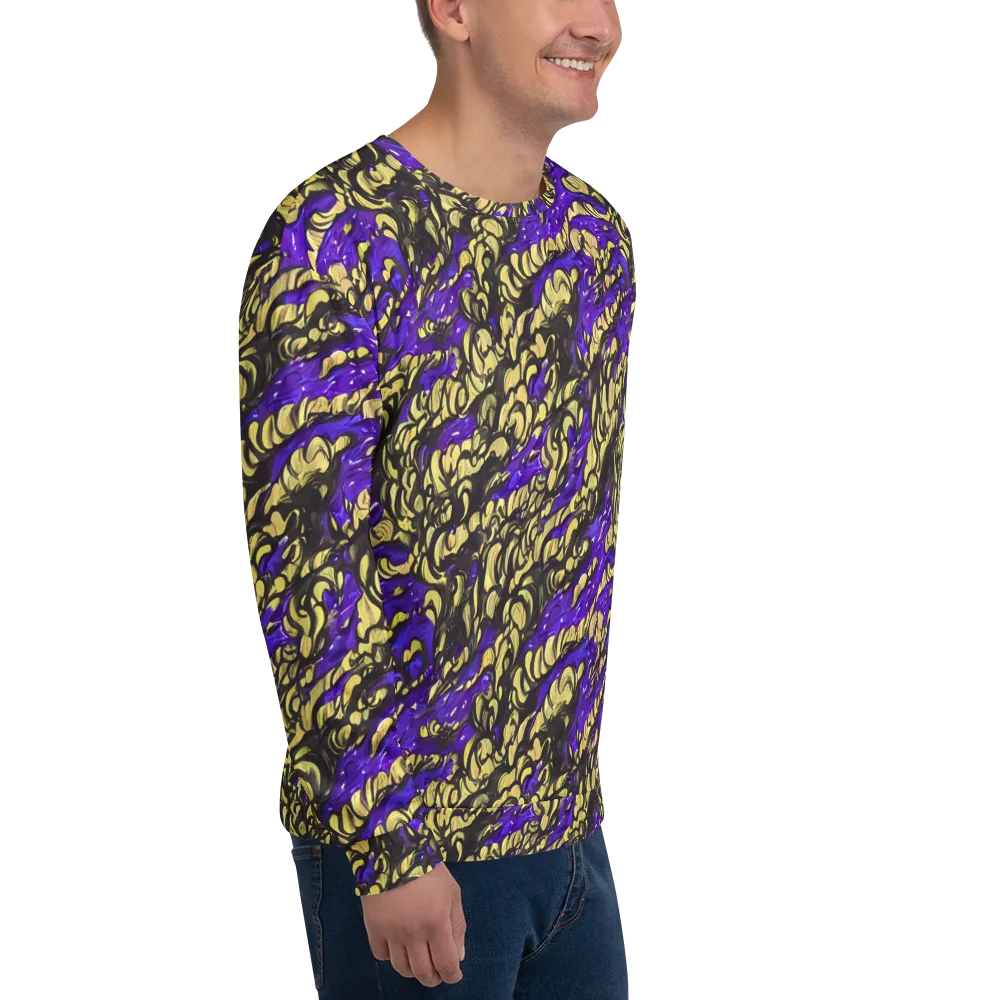 Violet Alchemy on Sweatshirt — Right Front