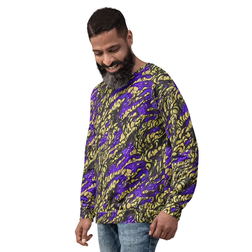 Violet Alchemy on Sweatshirt — Left Front