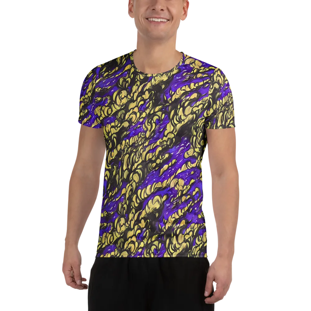 Violet Alchemy on Men's Athletic T-Shirt — Front