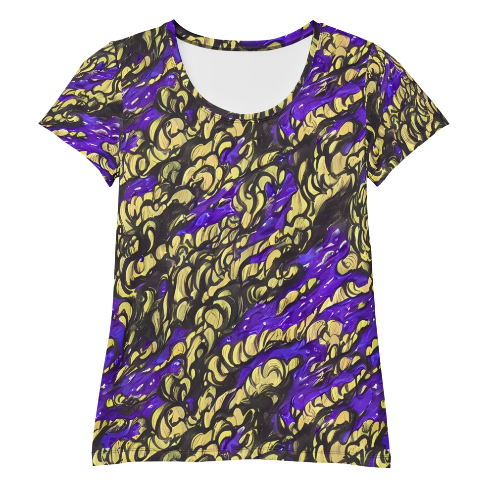 Violet Alchemy on Women's Athletic T-Shirt — Front