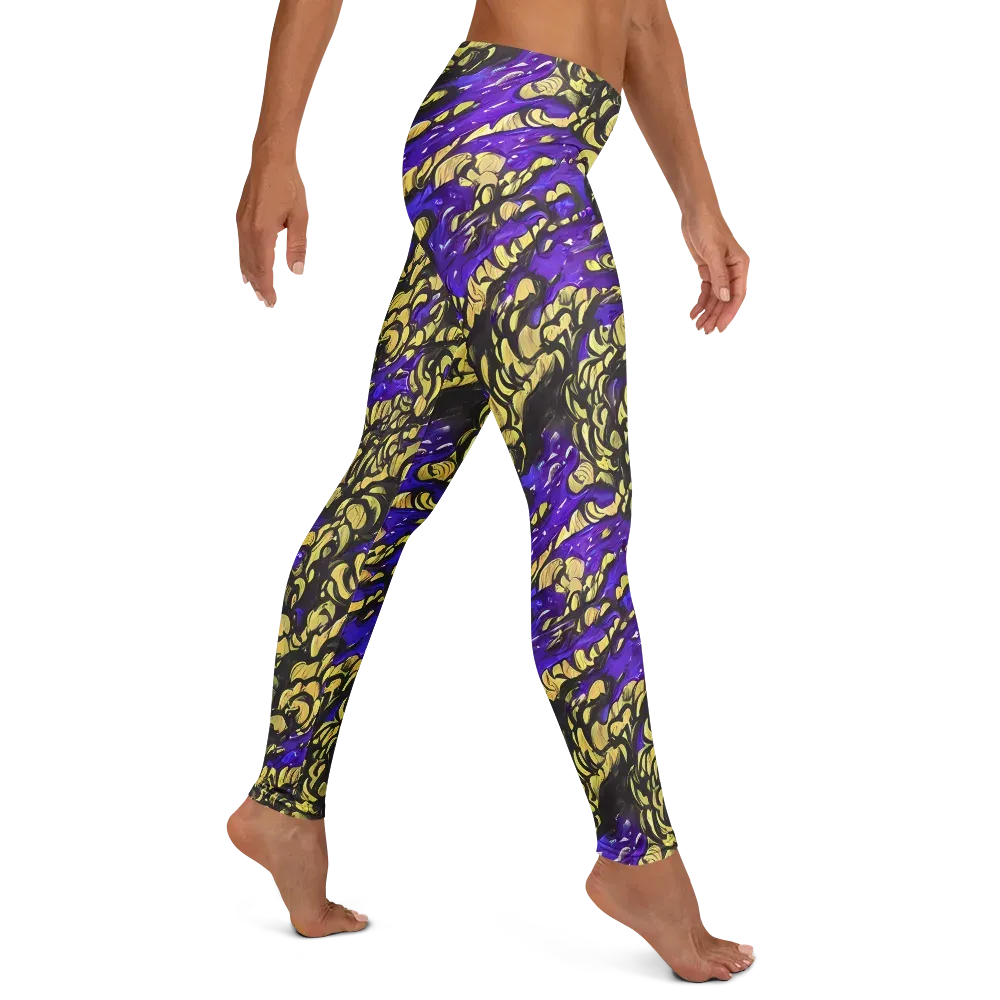 Violet Alchemy on Leggings — Right