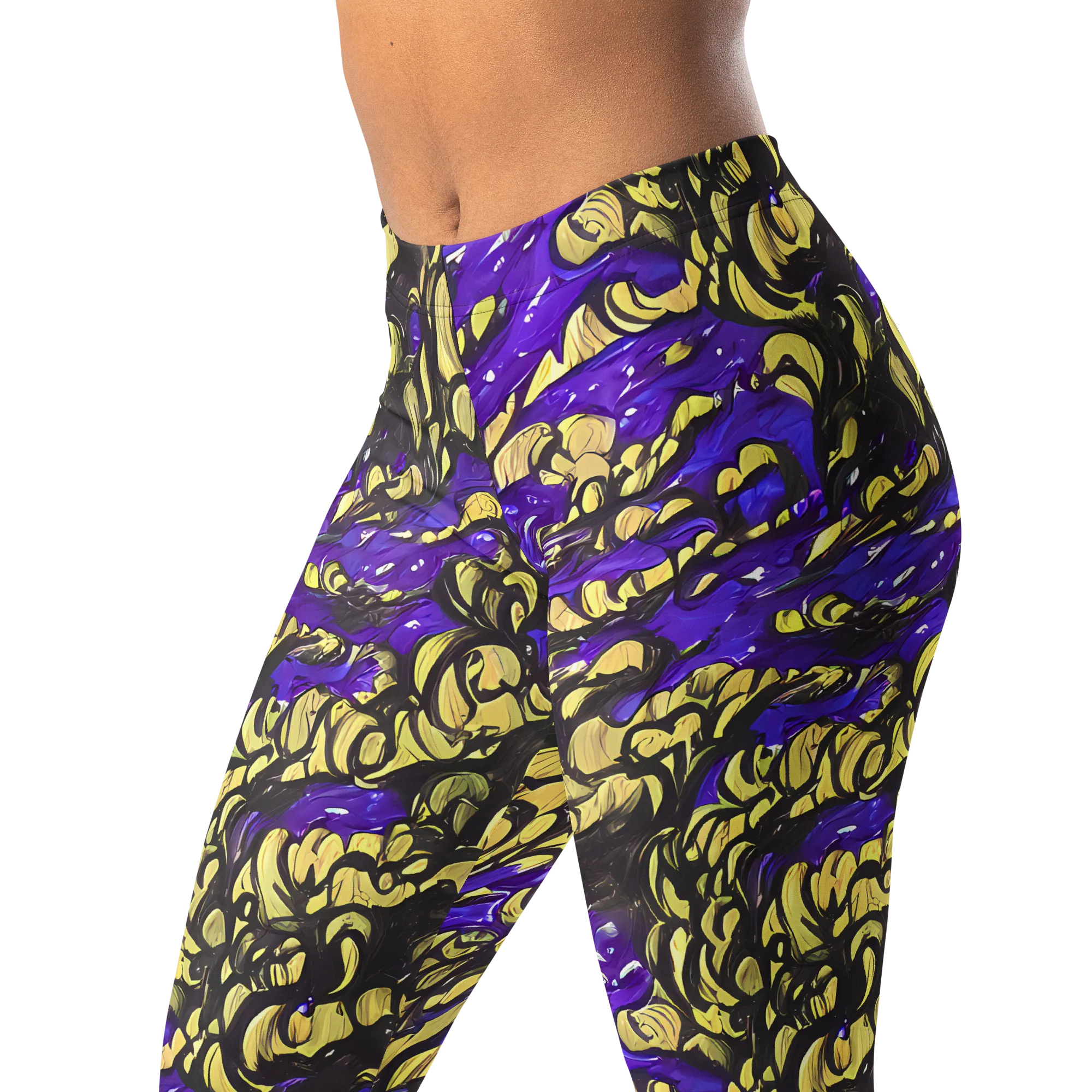 Violet Alchemy on Leggings — Left Front