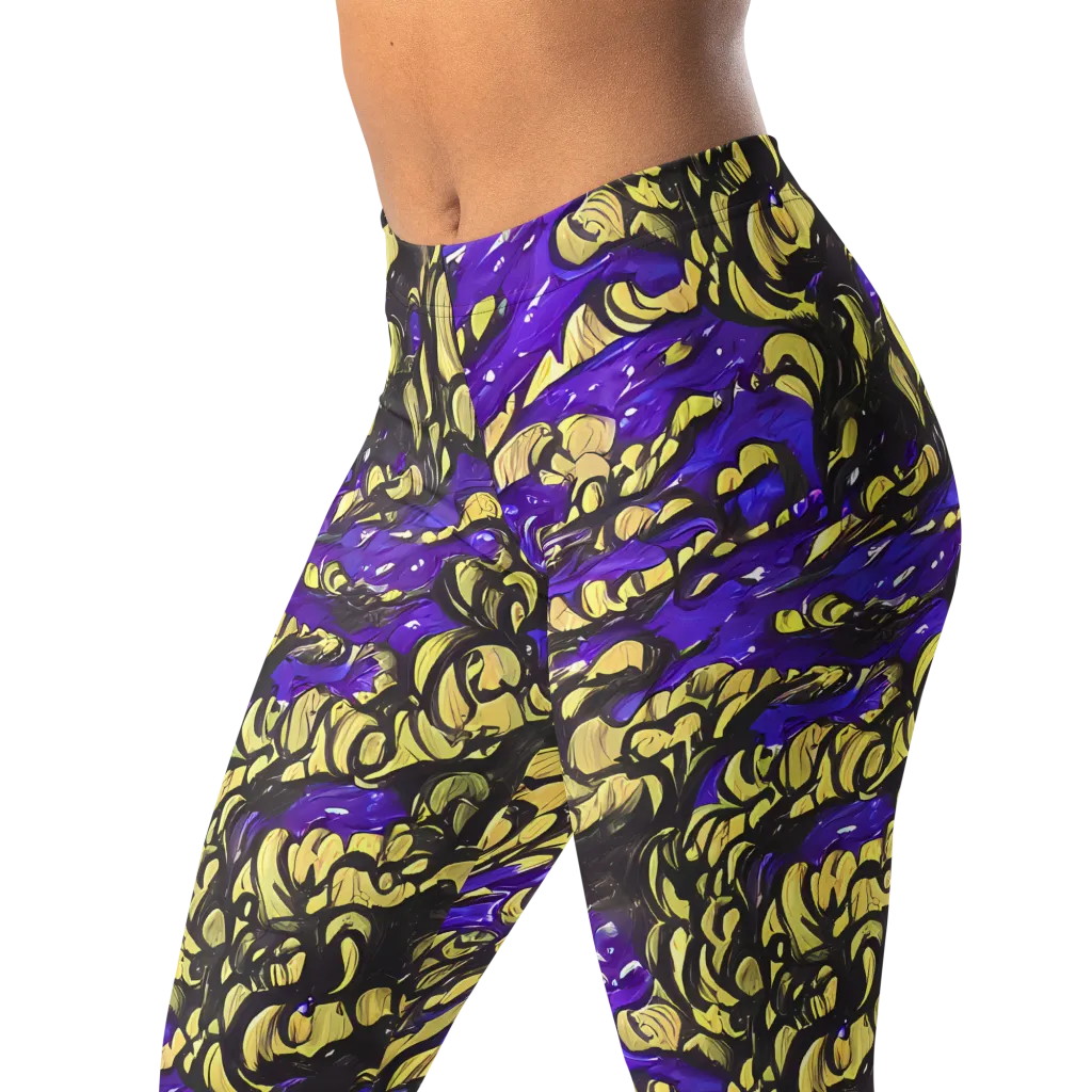 Violet Alchemy on Leggings — Left Front