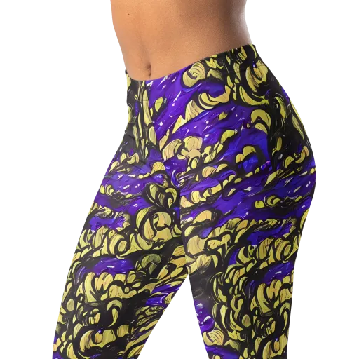 Violet Alchemy on a Leggings