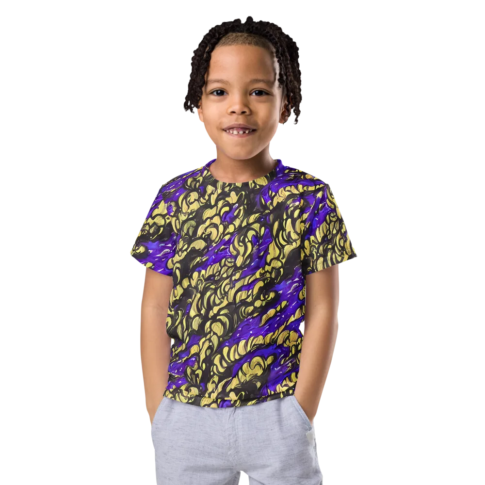 Violet Alchemy on Kids Crew Neck T-Shirt — Front