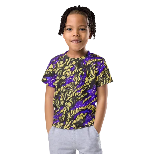 Violet Alchemy on a Kids Crew Neck T-Shirt