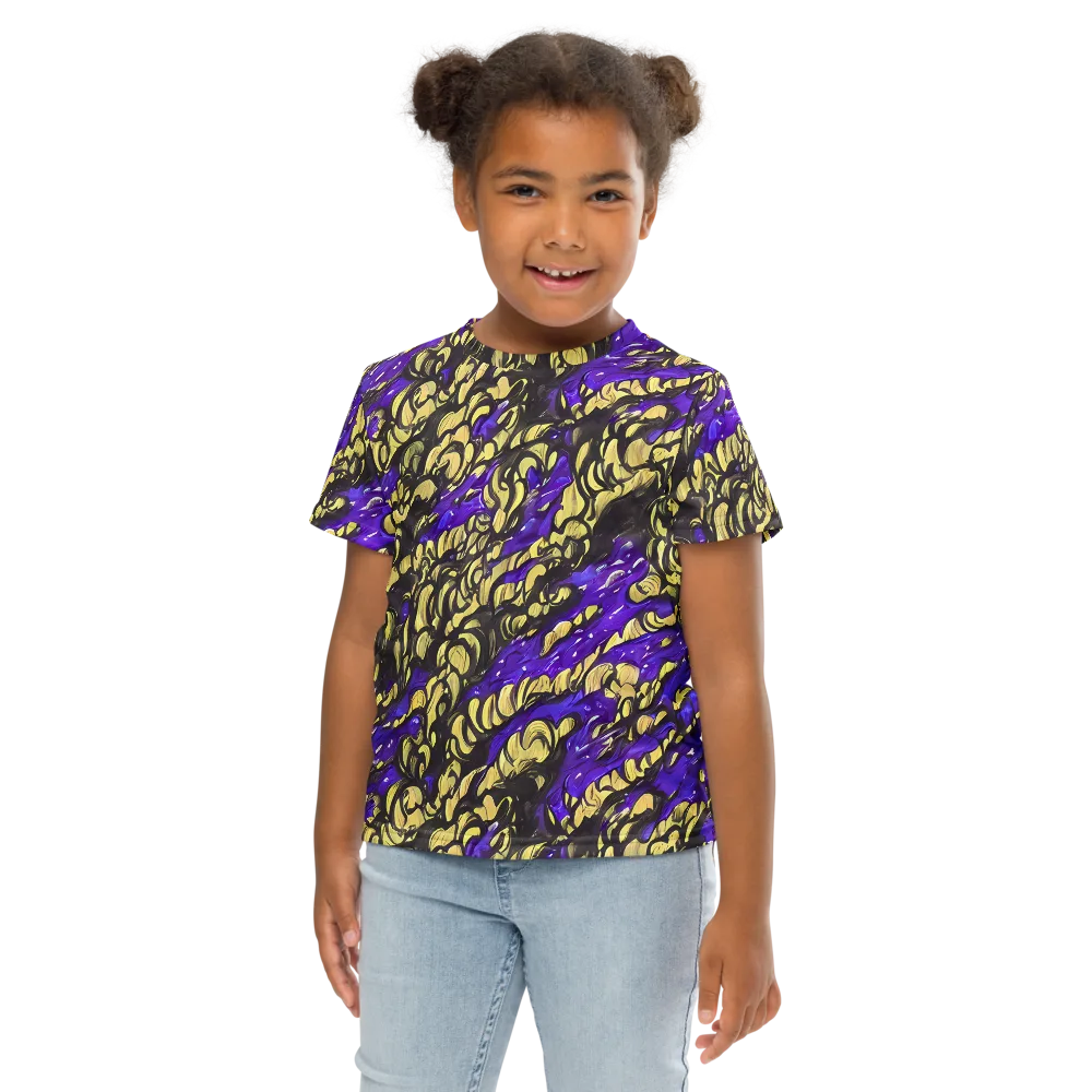 Violet Alchemy on Kids Crew Neck T-Shirt — Front