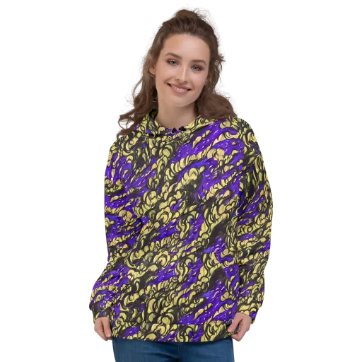 Violet Alchemy on a Hoodie