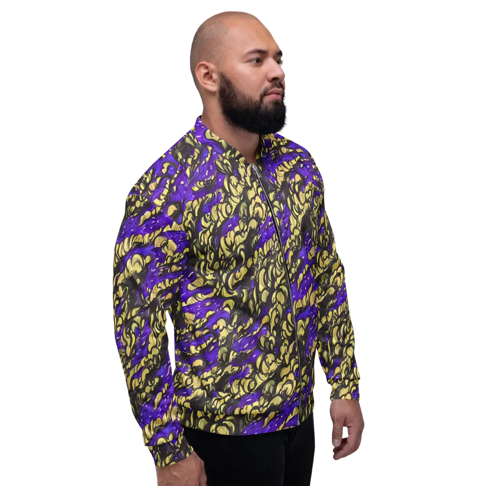 Violet Alchemy on Bomber Jacket — Right