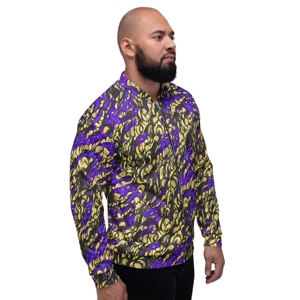 Violet Alchemy on Bomber Jacket — Right