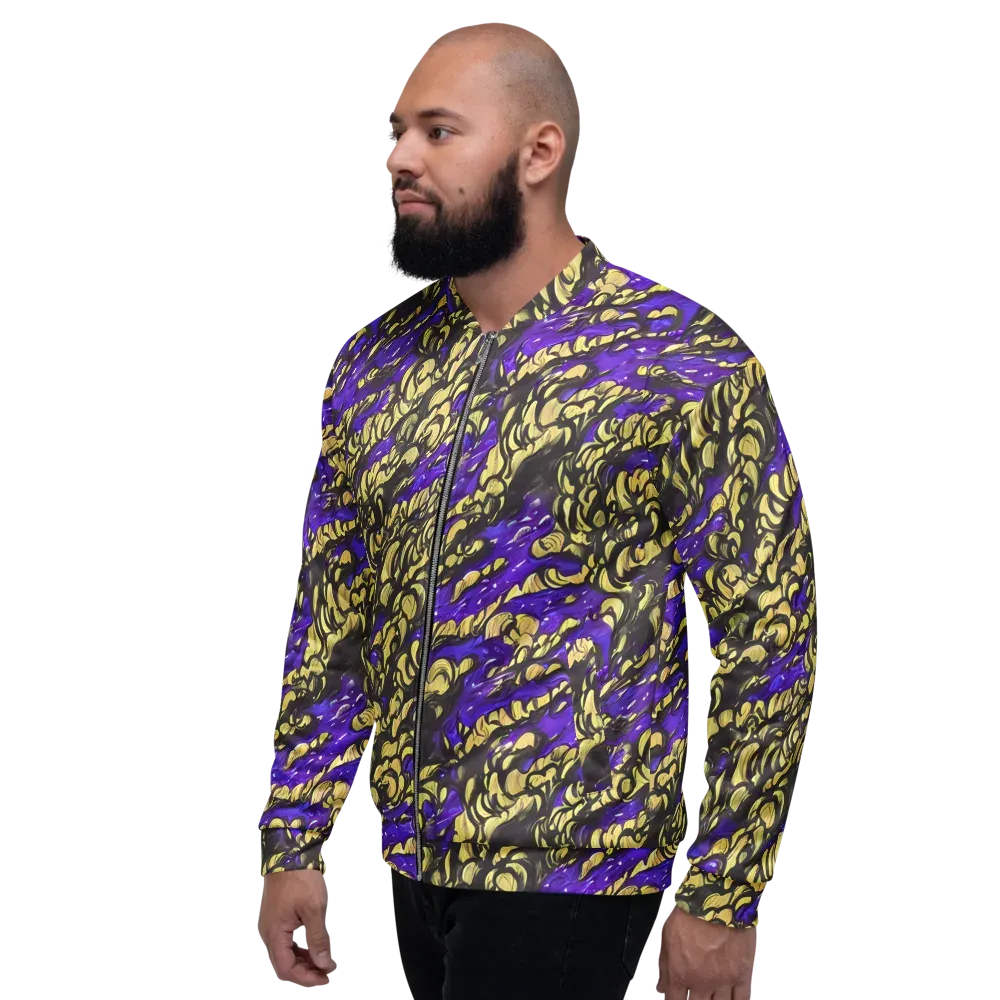 Violet Alchemy on Bomber Jacket — Left