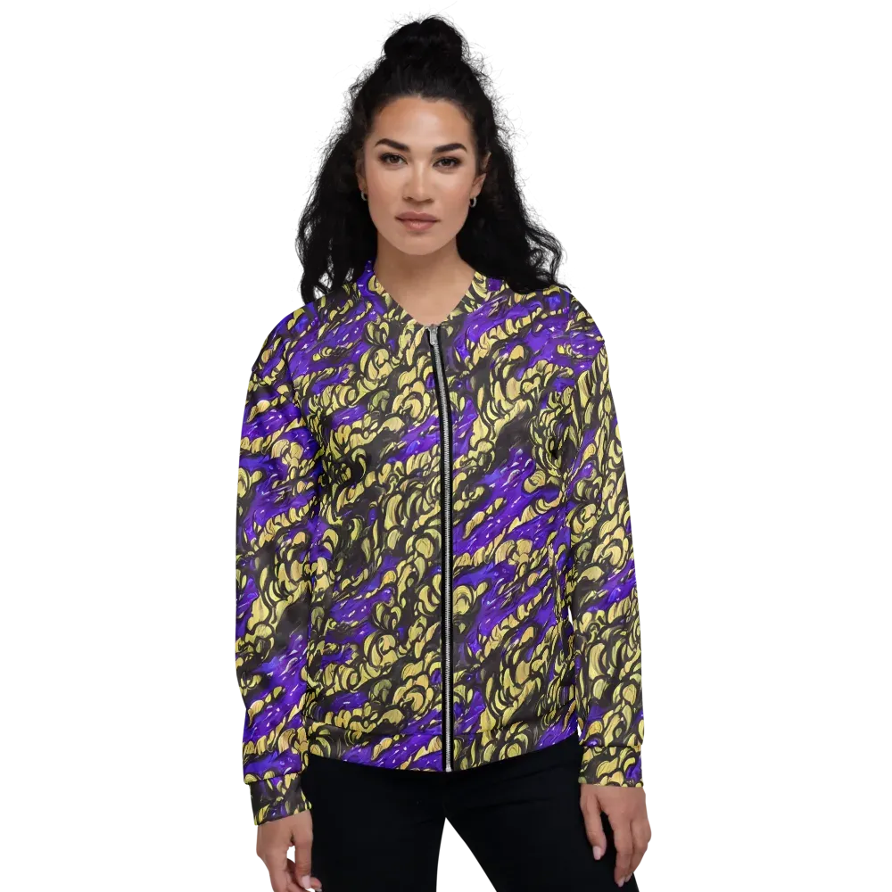 Violet Alchemy on Bomber Jacket — Front