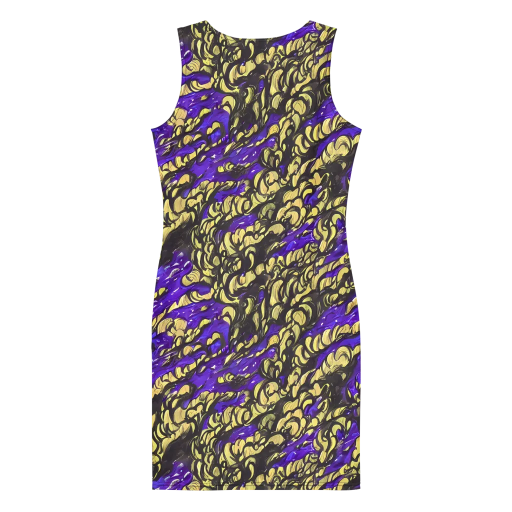 Violet Alchemy on Bodycon Dress — Back
