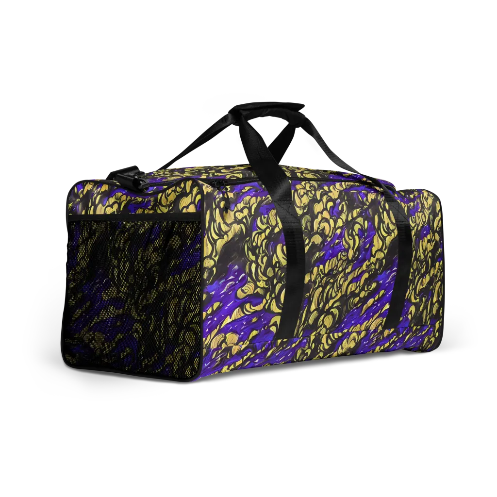 Violet Alchemy on Duffle Bag — Right Front