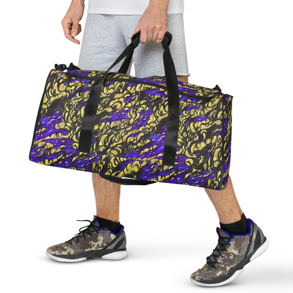 Violet Alchemy on Duffle Bag — Front