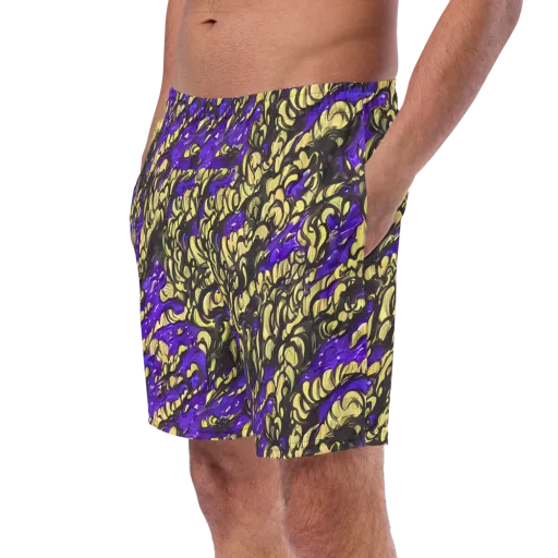 Violet Alchemy on a Swim Trunks