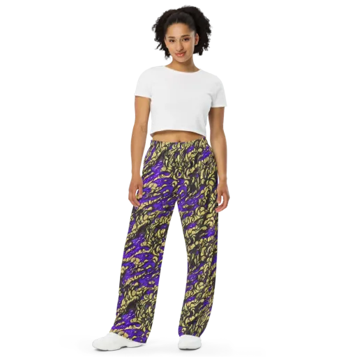 Violet Alchemy on a Wide-Leg Pants